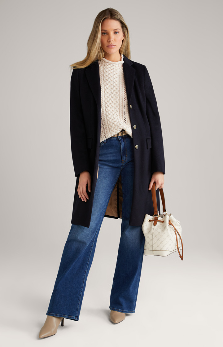 Mantel Carly in Navy