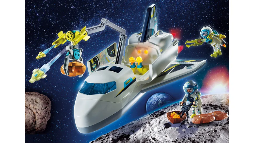 PLAYMOBIL 71368 - Space - Space-Shuttle auf Mission