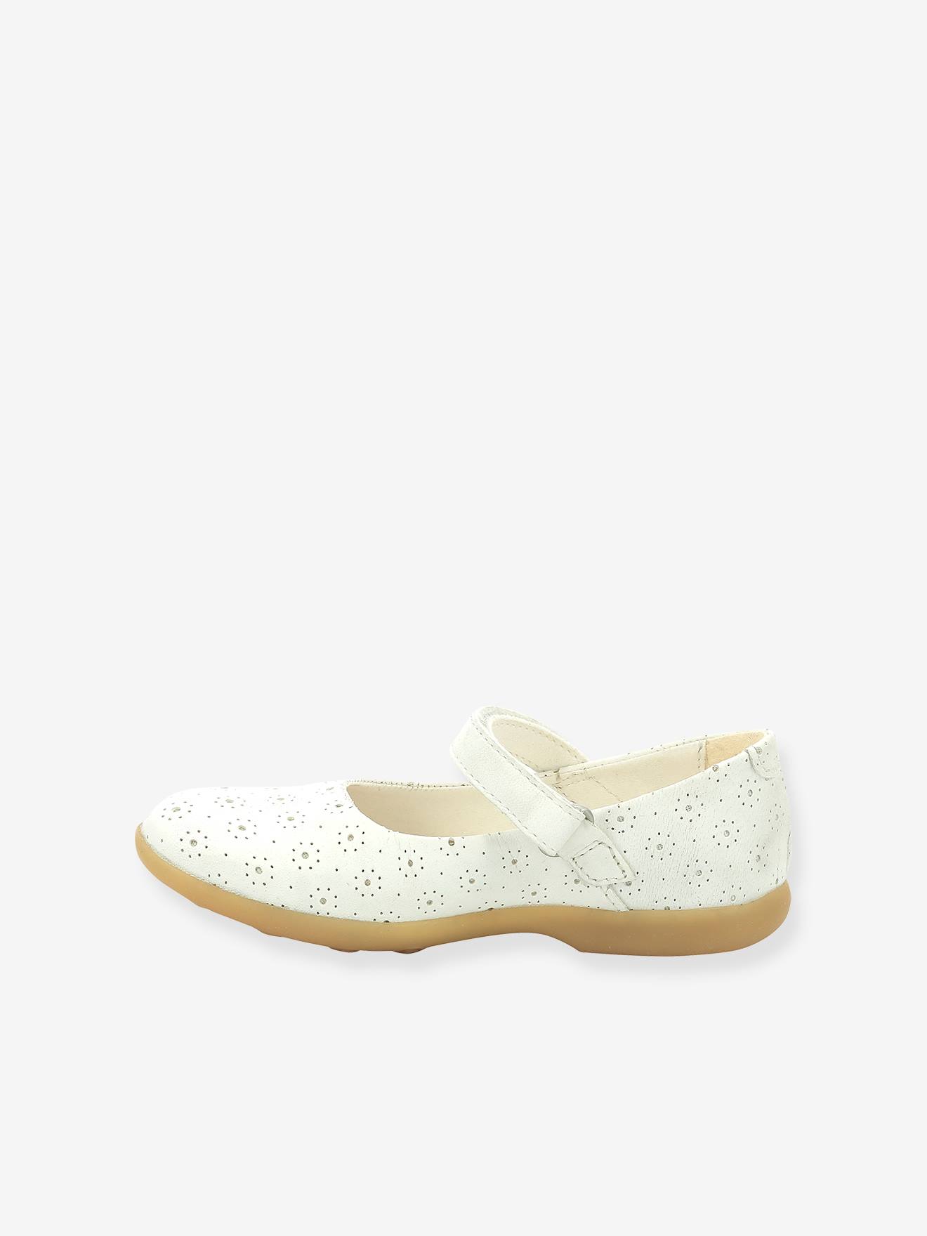 Babies cuir fille Ambellie KICKERS® blanc