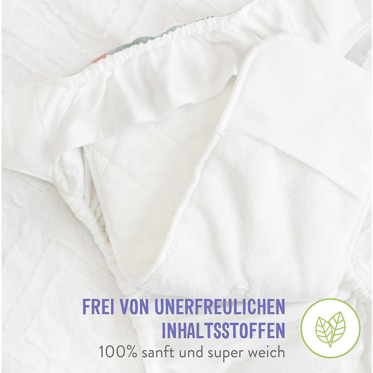 Bambino Mio, miosolo Klassisch Stoffwindel Set, Kleine Gärtner