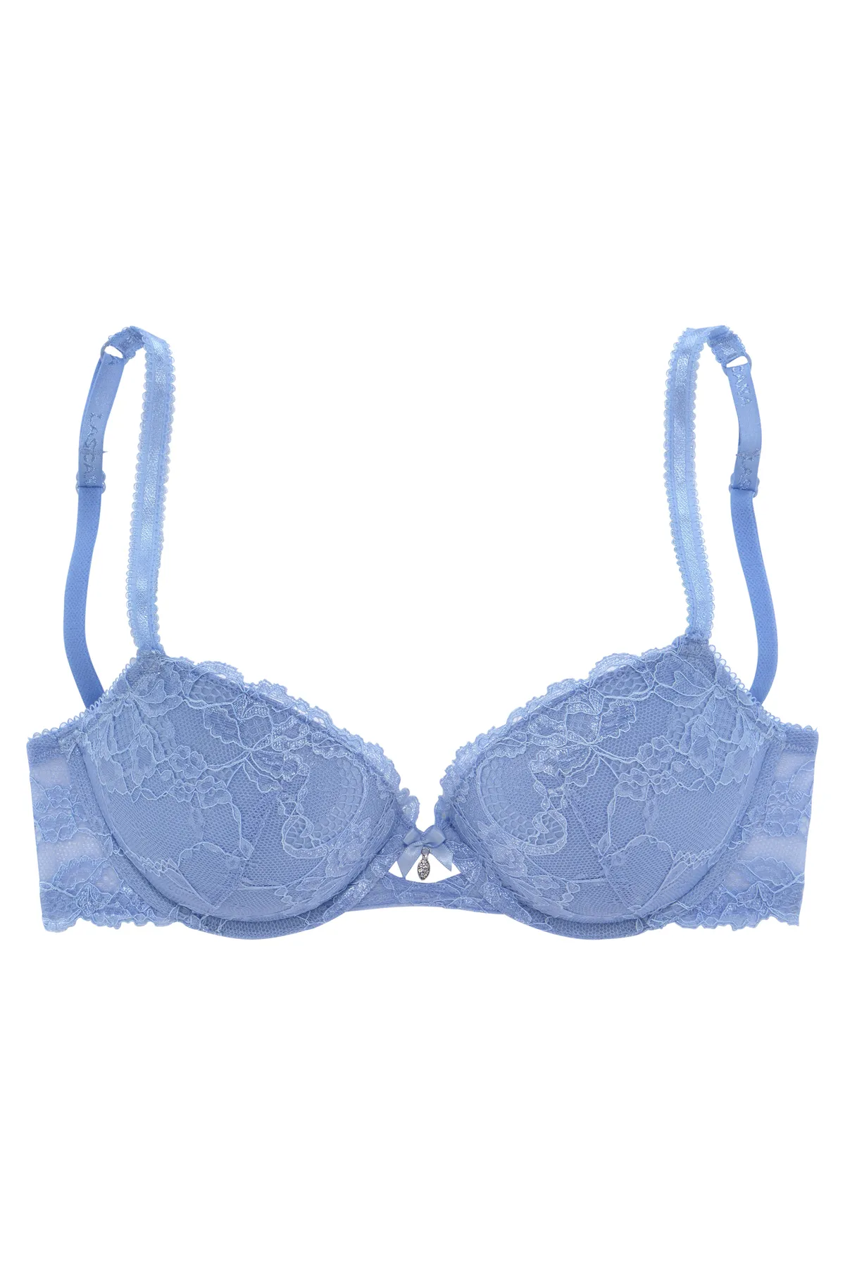 LASCANA  BH - Blau - Unifarben