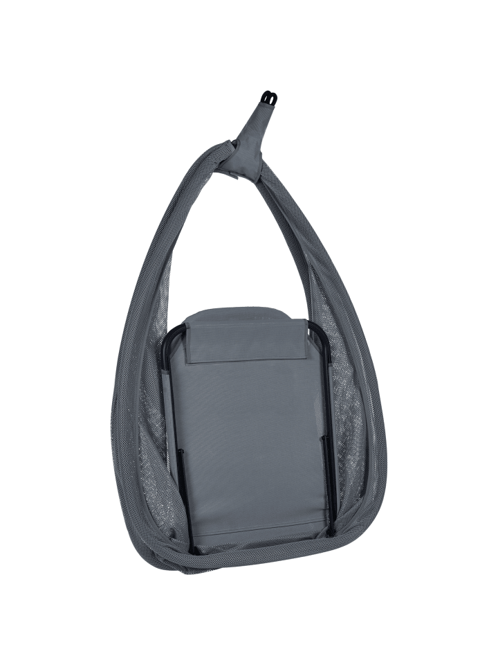 Beliani Hängesessel AVEGNO in Grau - (W) 98 x (H) 195 x (L) 136 cm günstig kaufen onesize