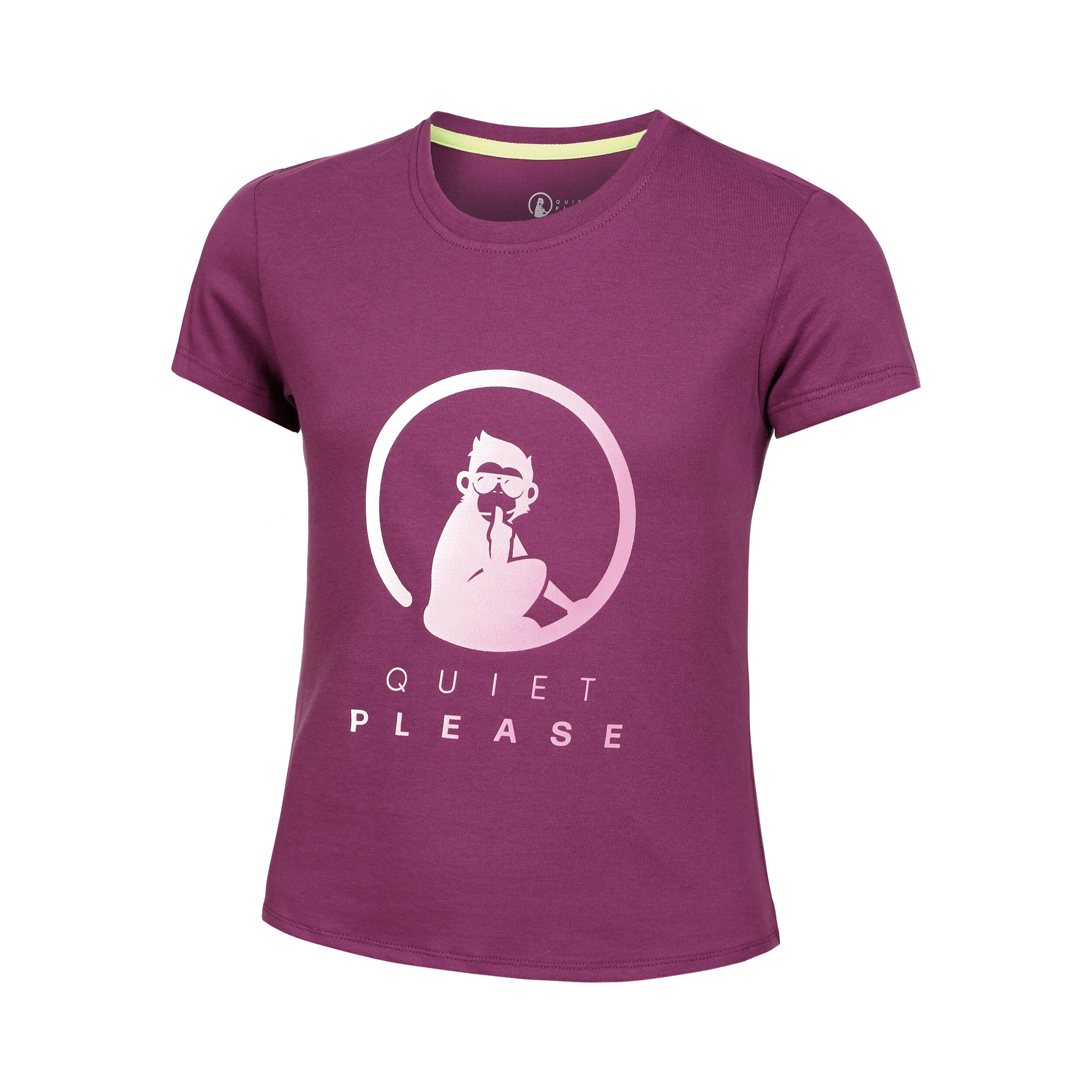 Baseline Logo T-Shirt Mädchen - Berry, Pink