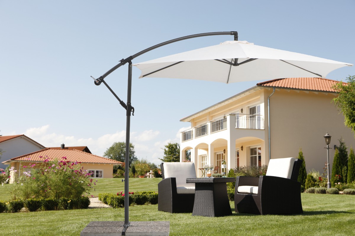 Schneider Schirme Schneider Ampelschirm VENUS ca. 300 cm Ø, natur