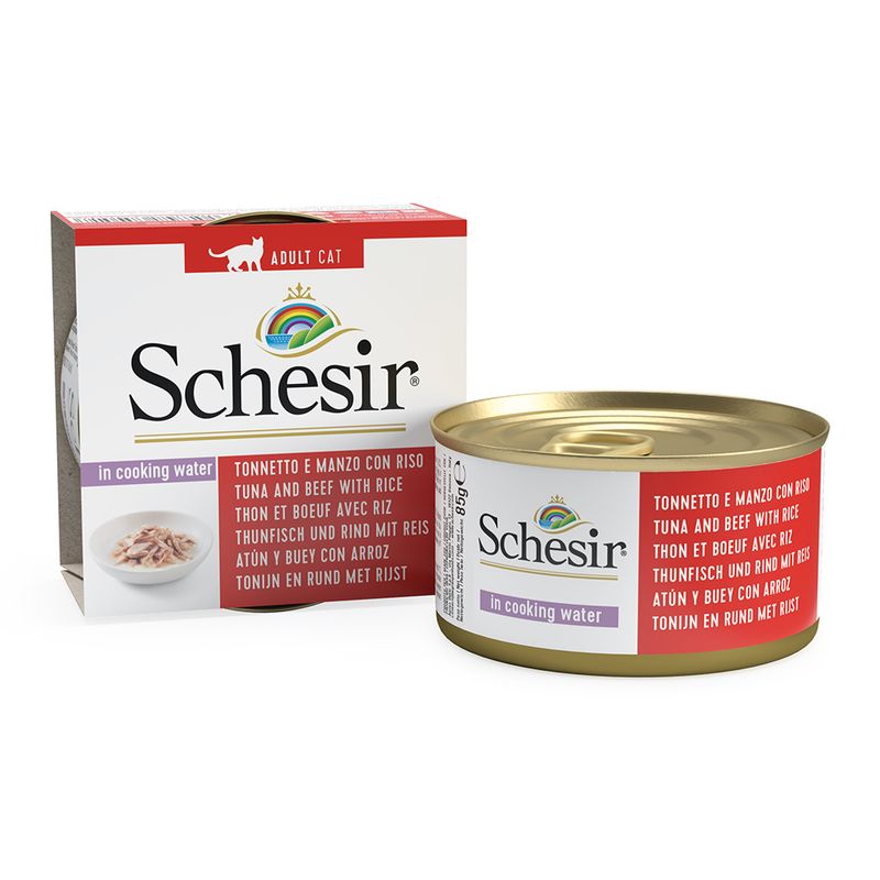 Sparpaket Schesir Natural mit Reis 24 x 85 g