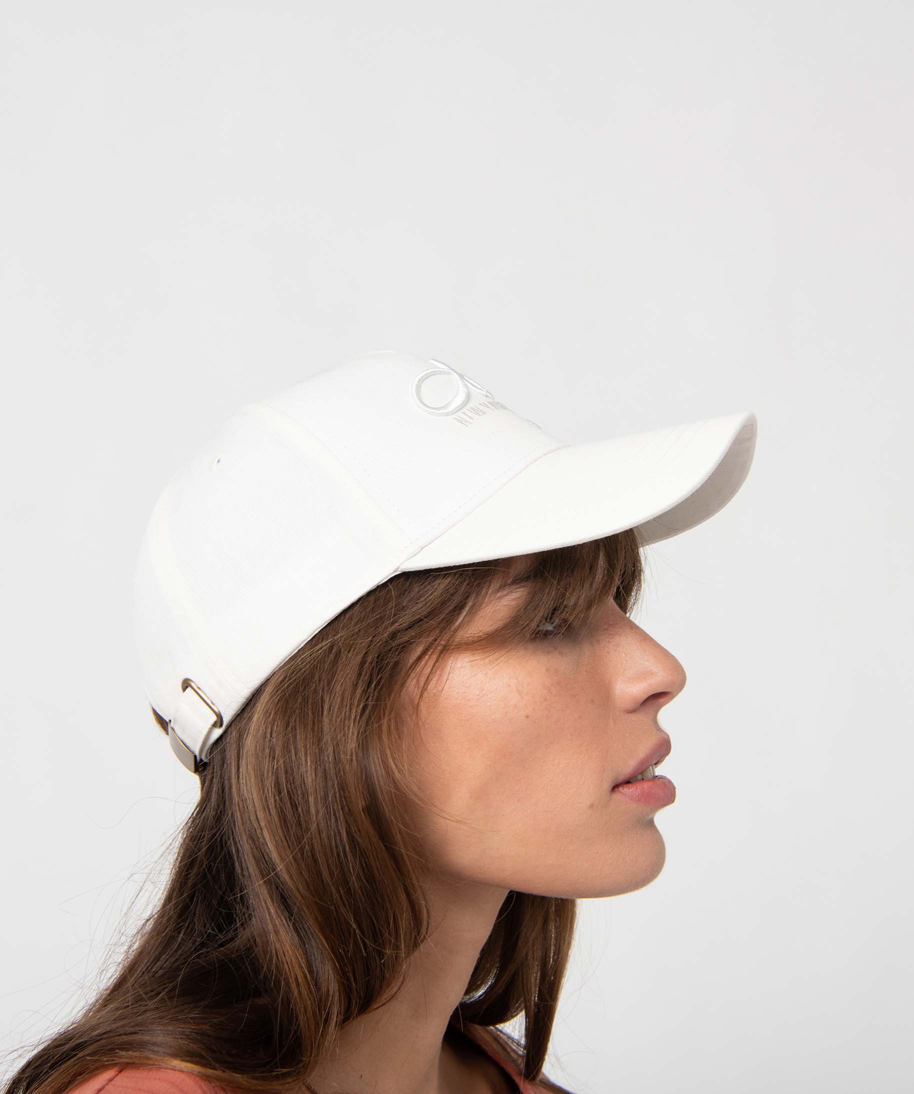 Casquette femme avec inscription brodée blanc | GEMO