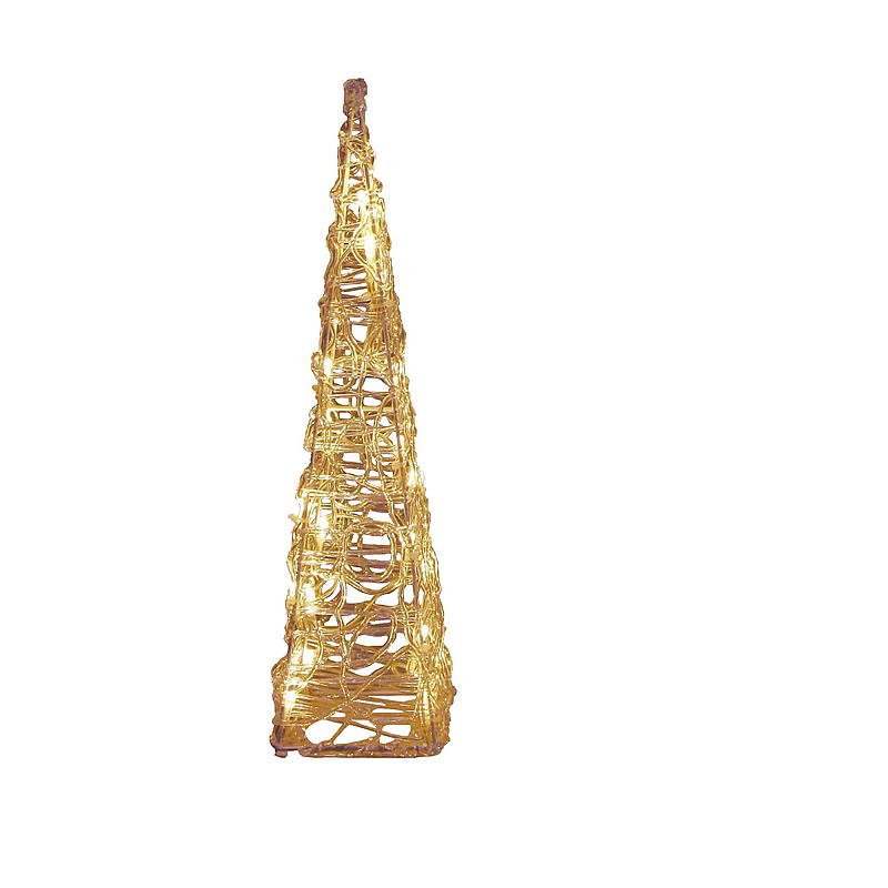 Light IT Lyspyramide 20 LED-lys Høyde 39 cm