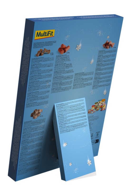 MultiFit Snacks MultiFit Adventskalender für deinen Hund 250g