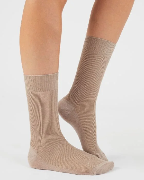 Chaussettes à base de fil d'Écosse mélangé