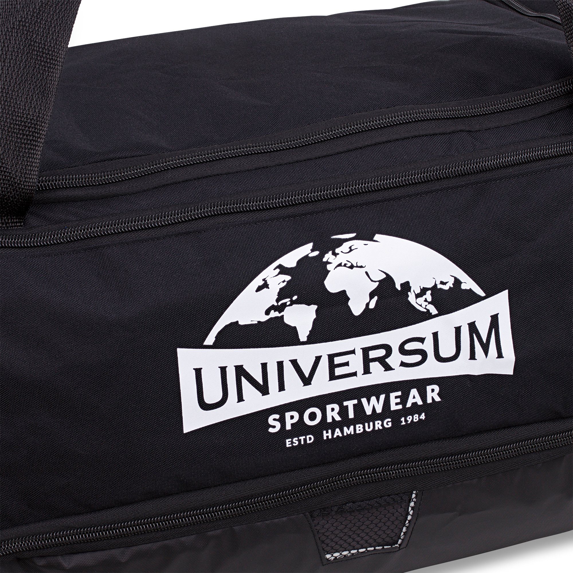 Universum Sportwear Sporttasche 50L Trainingstasche mit Schuhfach und Nassfach, Fitnesstasche mit abnehmbarem Schultergurt