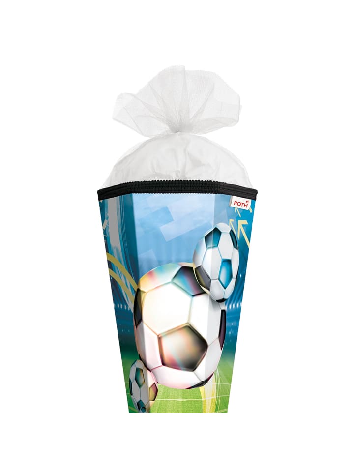 ROTH Schultüte groß Fußball 100 cm in Bunt günstig kaufen onesize