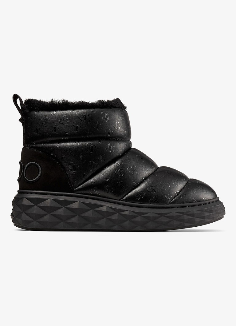 Ghete Jimmy Choo Xan din piele cu logo