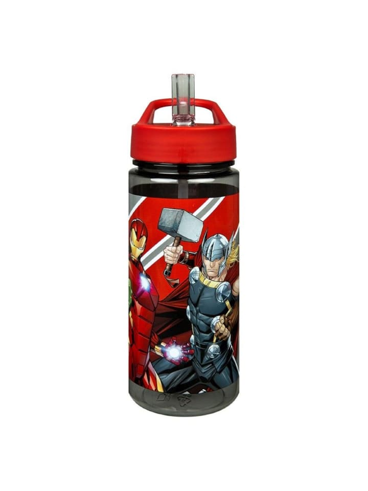 Avengers Marvel Avengers Trinkflasche 500 ML Aero-Design für Sport und Ausflüge in Rot günstig kaufen 18 cm