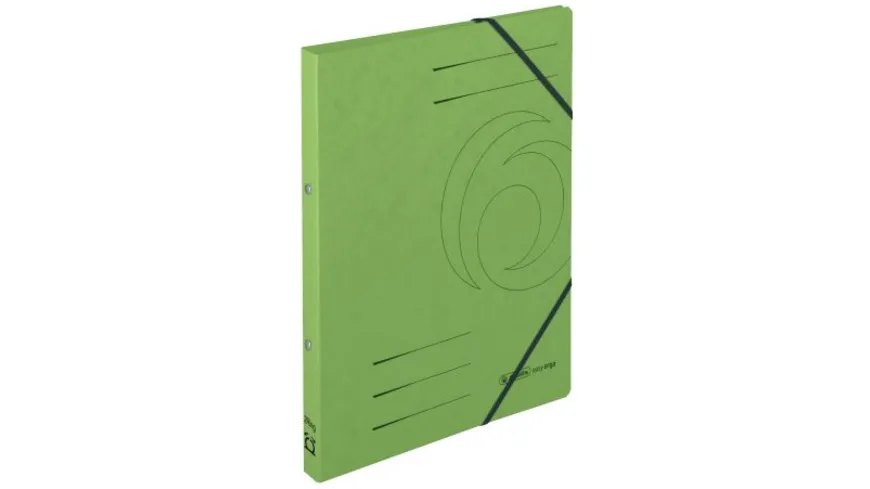 herlitz Ringbuch A4 mit Eckspanner grün