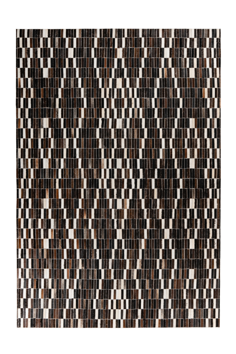 Padiro Teppich Lavin 125 Schwarz / Weiß