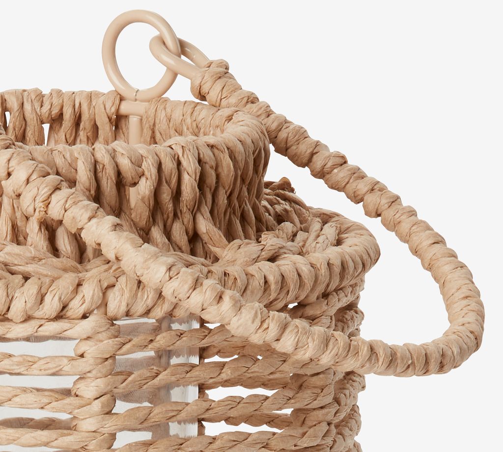 MANDRUP Latarnia MANDRUP Ø15xW20cm kolor naturalny