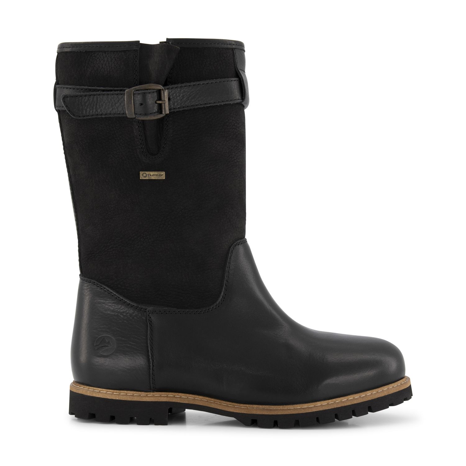 Travelin' Finland schwarze Damen Outdoorstiefel
