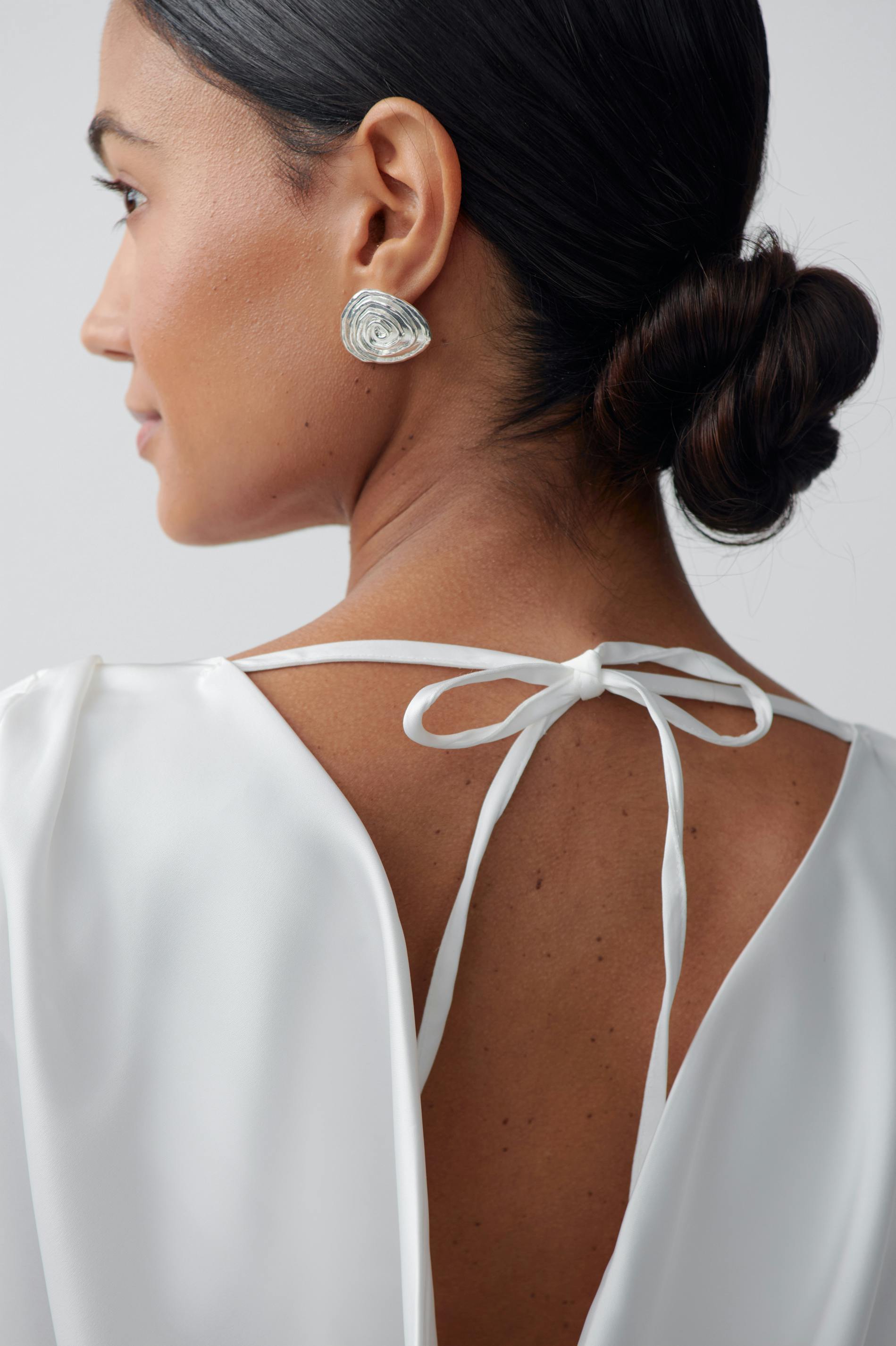 Draped blouse
