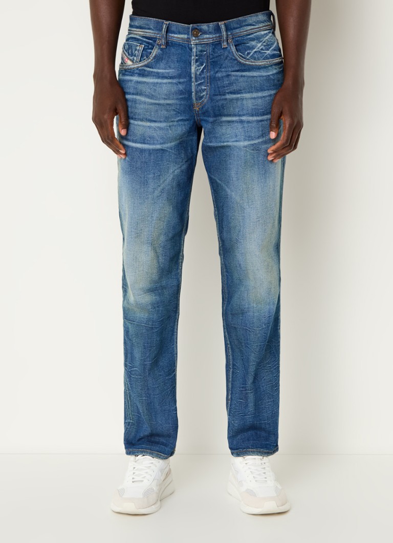 Blugi Diesel D-Finitive Tapered, Decolorare Medie