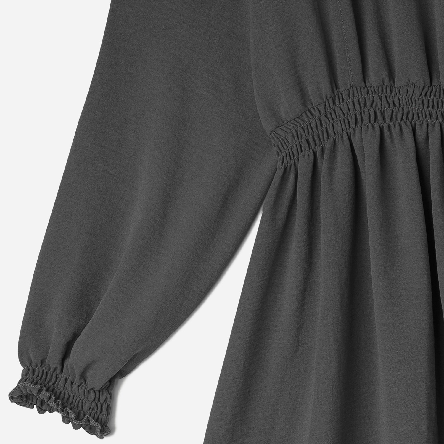 Robe TEXTO noire à volants