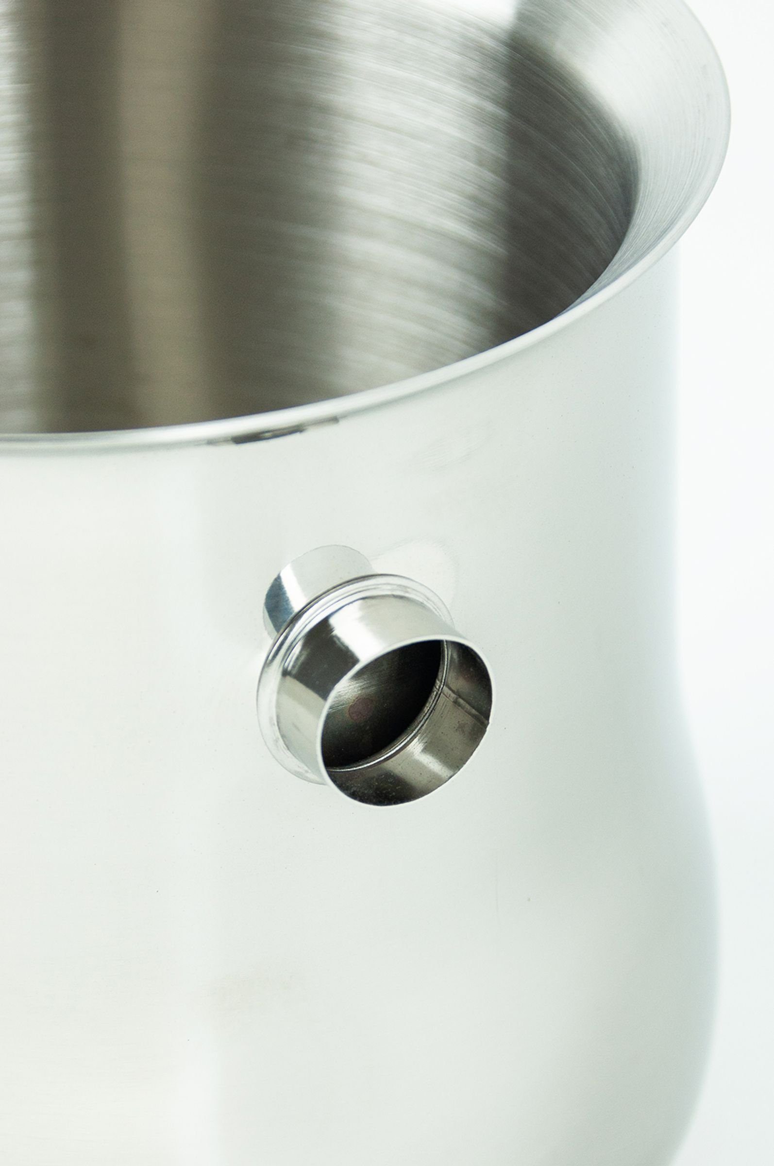 Haushalt International Simmertopf EDELSTAHL Wasserbad- Simmertopf Milchtopf Topf Kuvertüre