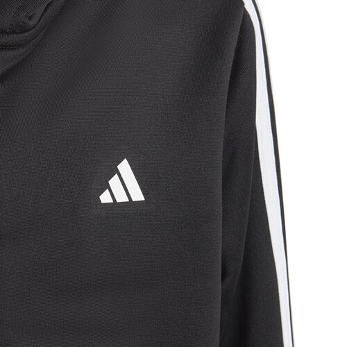 KINDER KAPUZENSWEAT TRAIN ESSENTIALS AEROREADY 3-STREIFEN REGULAR-FIT