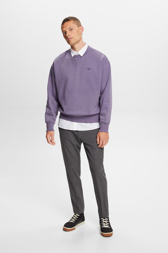 Sweatshirt mit Logostickerei