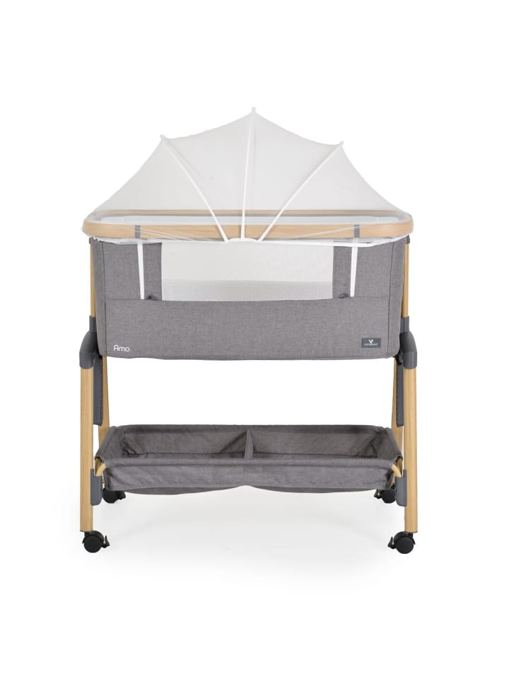 Cangaroo Beistellbett Amo Matratze in grau günstig kaufen onesize
