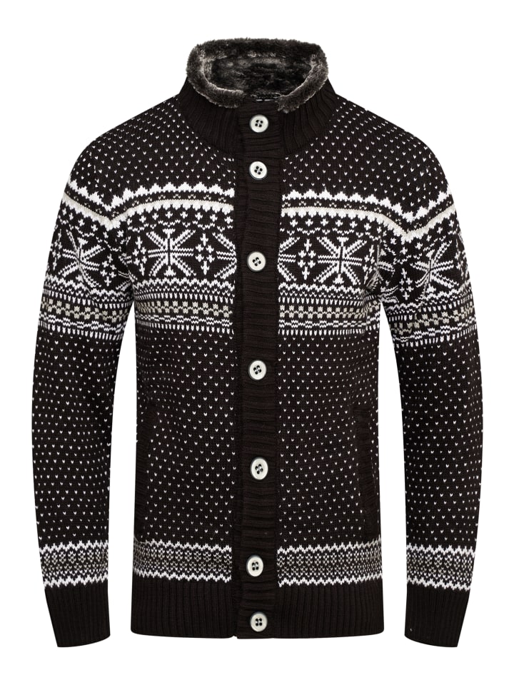 behype Strickjacke - BKIANA in Schwarz günstig kaufen S