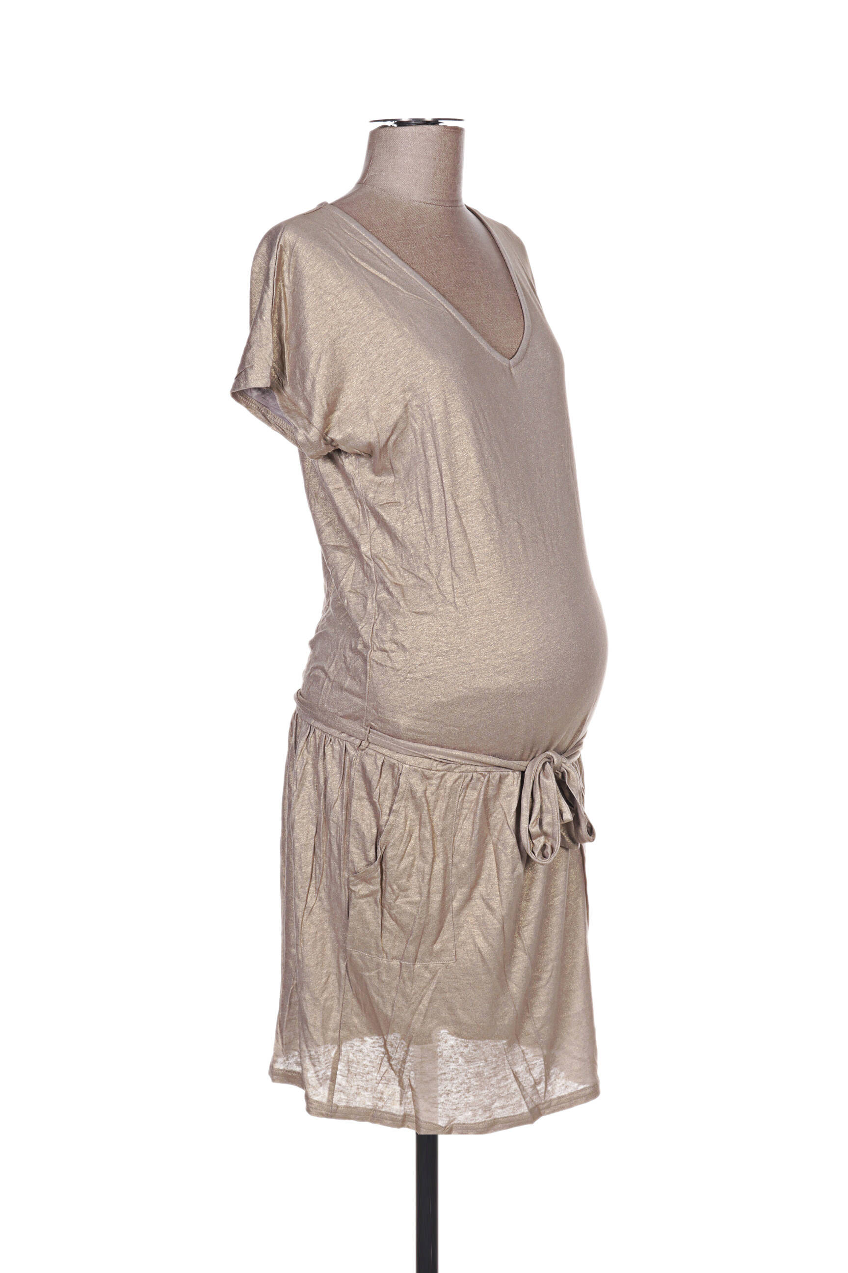 Colline Robes Maternite Femme couleur beige