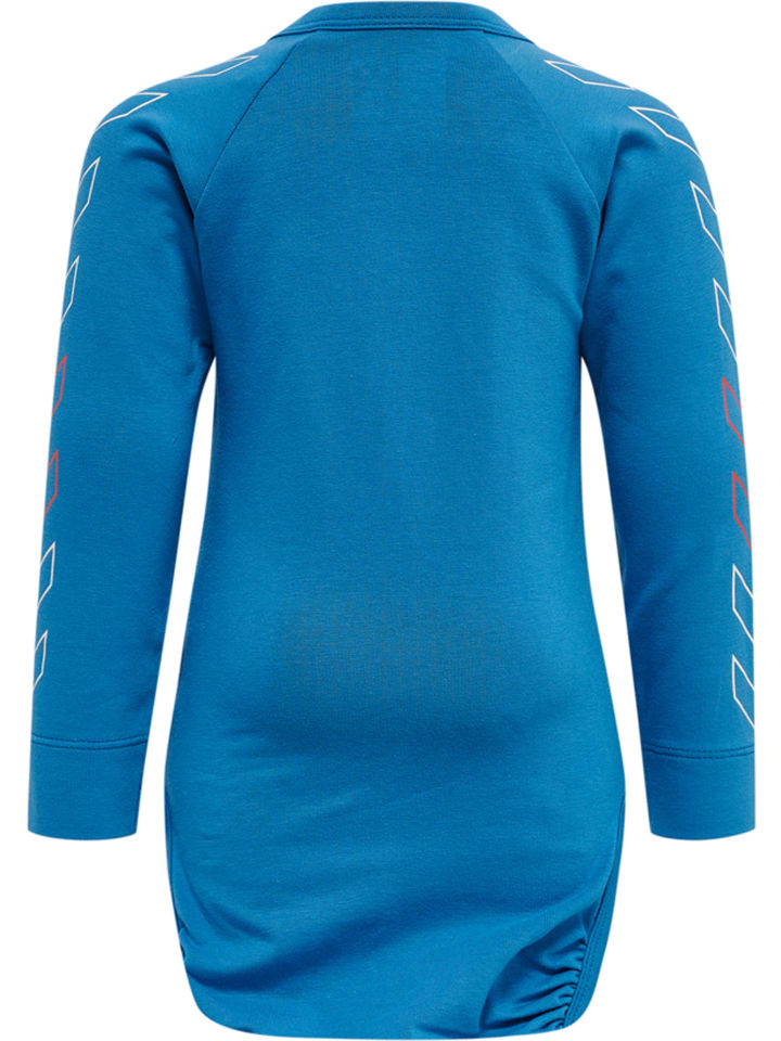 Hummel Hummel Druckknopf Strampler Raglanärmel Hmlcody Jungen in VALLARTA BLUE günstig kaufen