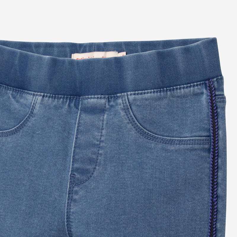 Treggings fille slim bleu stone Catimini