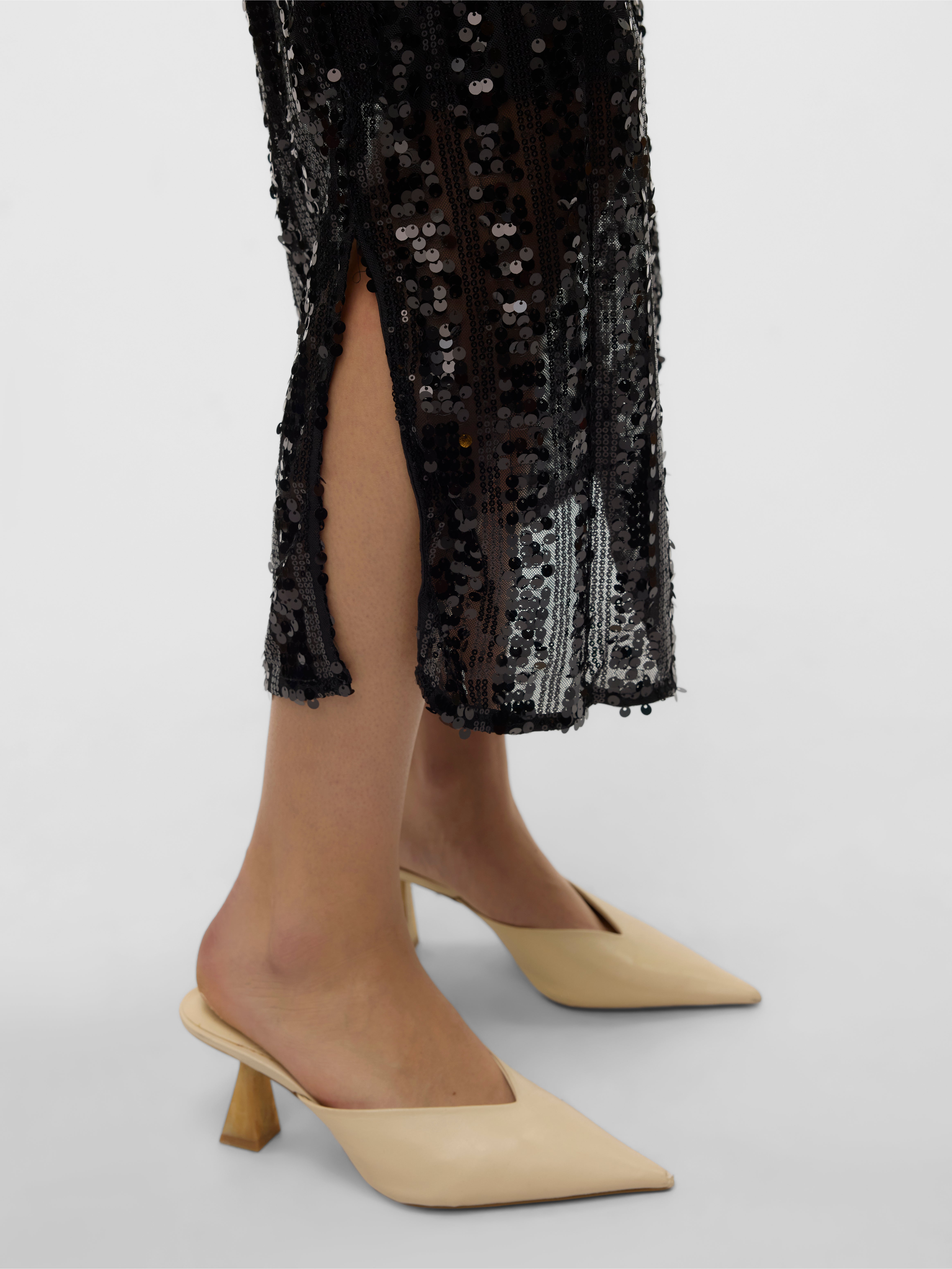 VMEFA Mittlere Taille Langer Rock