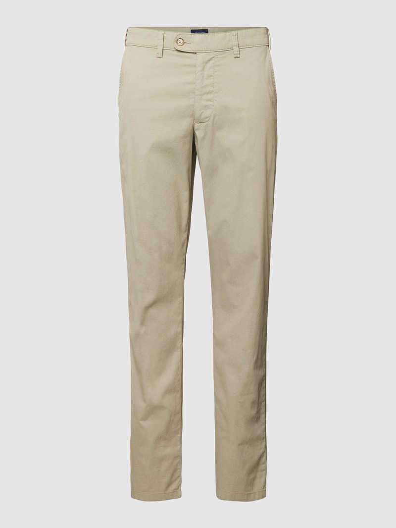 Chino mit französischen Eingrifftaschen in lindgrün