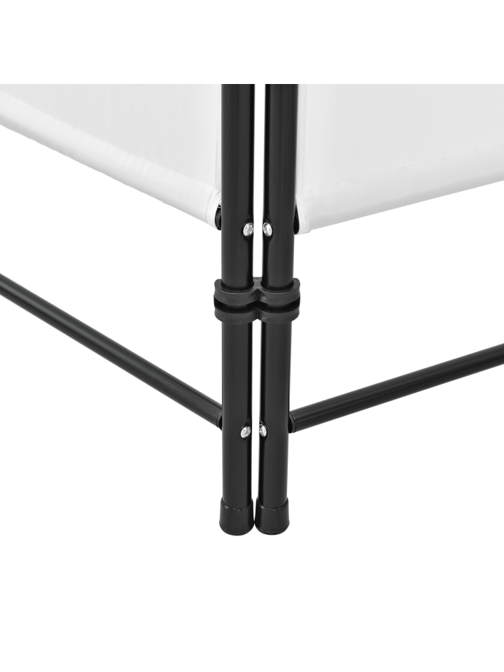 en.casa Raumteiler Saragossa 5-teilig in Weiß (H)171cm (B)200cm günstig kaufen onesize