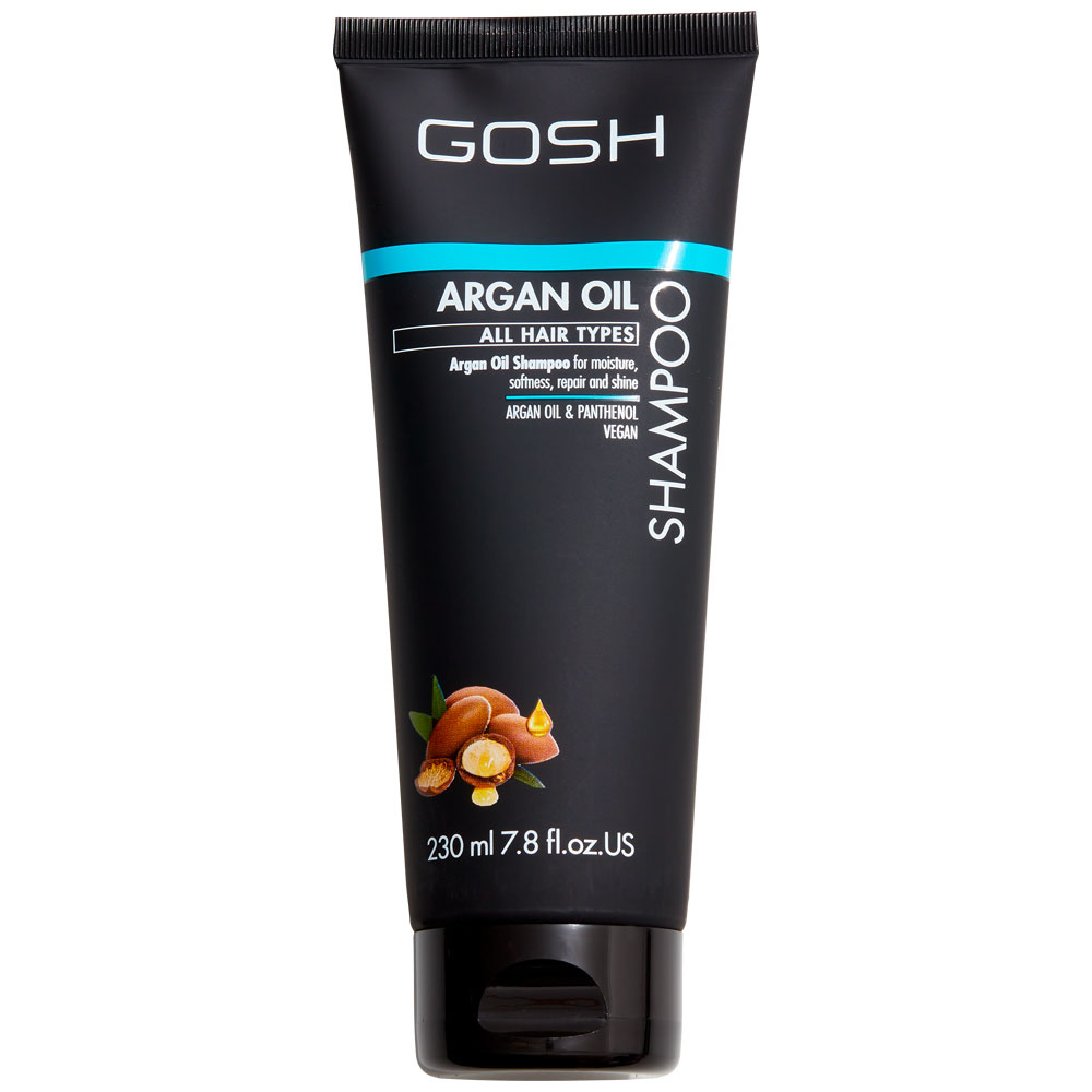 gosh copenhagen Argan Oil Shampoo Shampooing à l'huile d'Argan naturelle & Pro-Vitamin B5