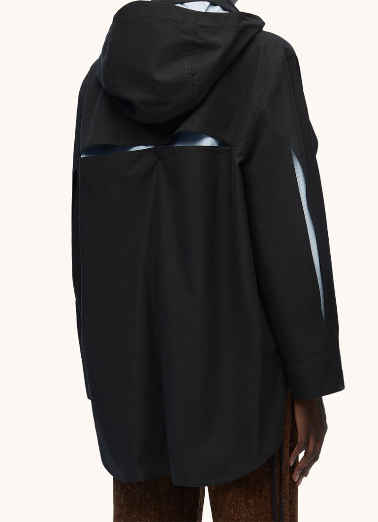 LOEWE Parka with hood and logo