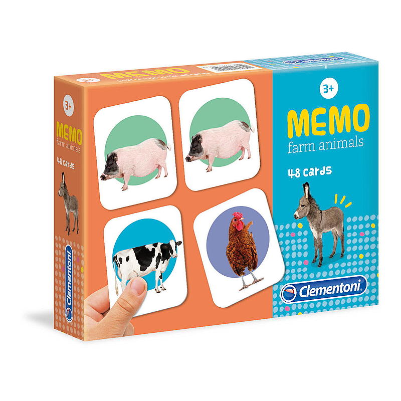 Clementoni Memo Gårdsdyr
