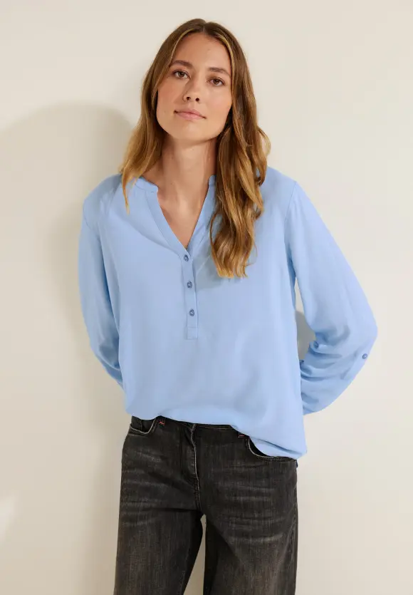CECIL Bluse in Unifarbe