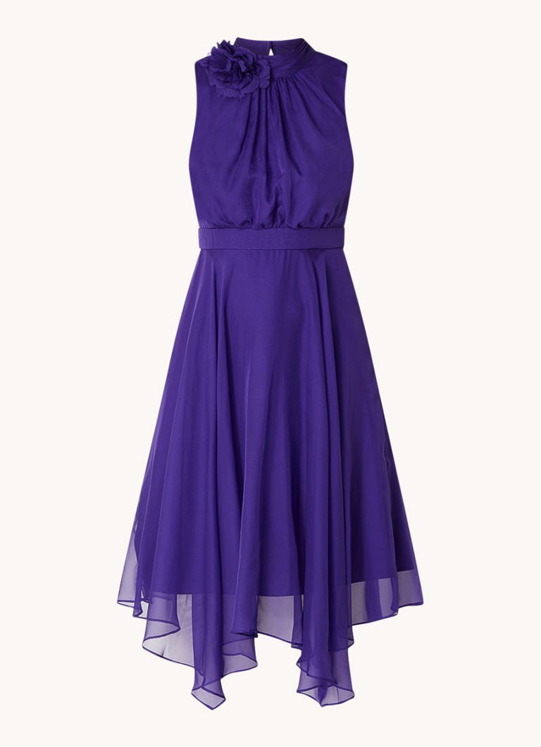 Vestido midi Lucinda de Phase Eight con detalles plisados