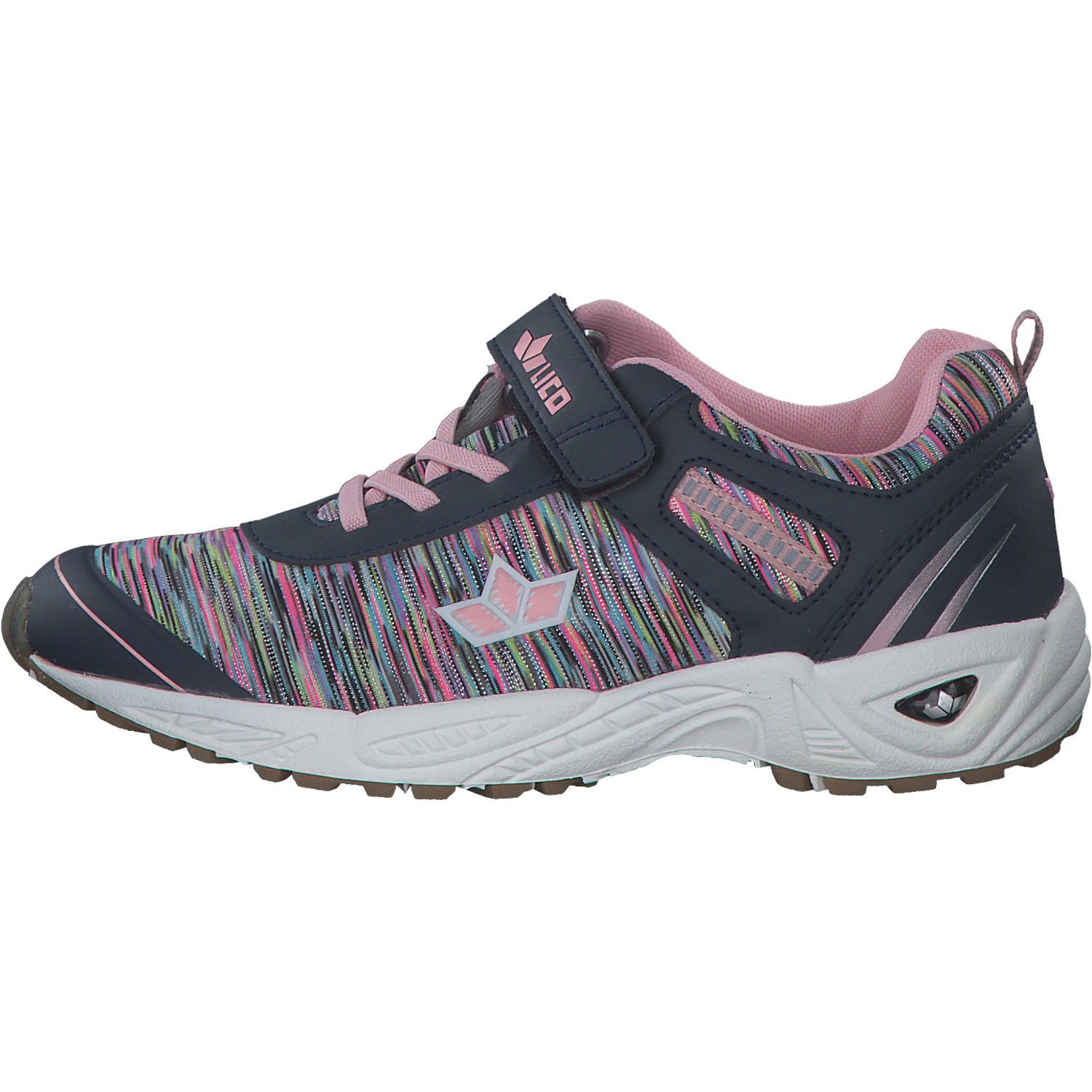 Geka Barney VS W, Sneakers Low, Kinder, marine/rosa