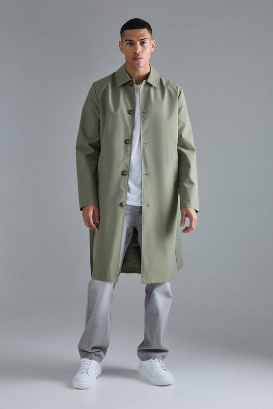 Klassischer Trenchcoat mit Gürtel