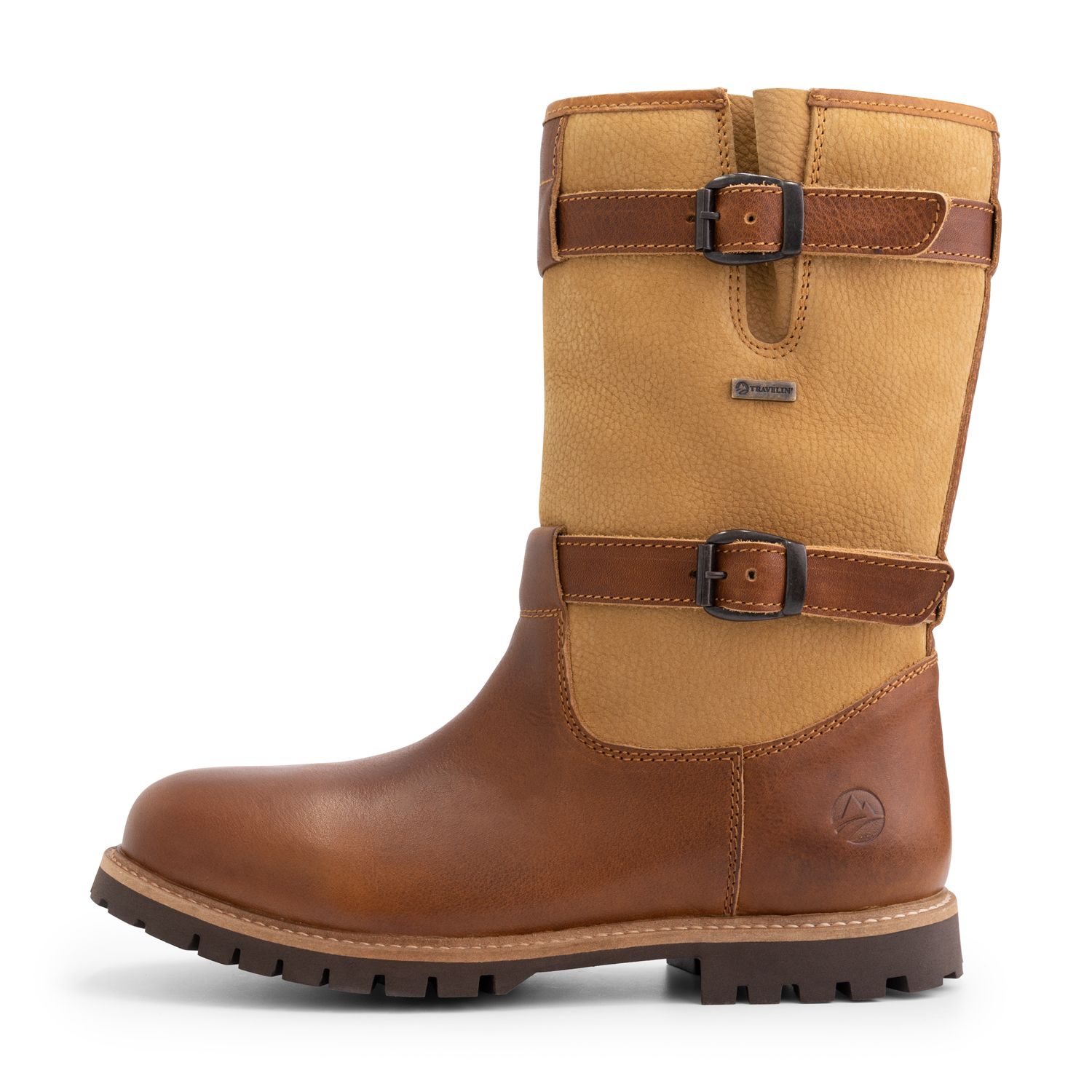 Travelin' Sweden cognac Herren Outdoorstiefel