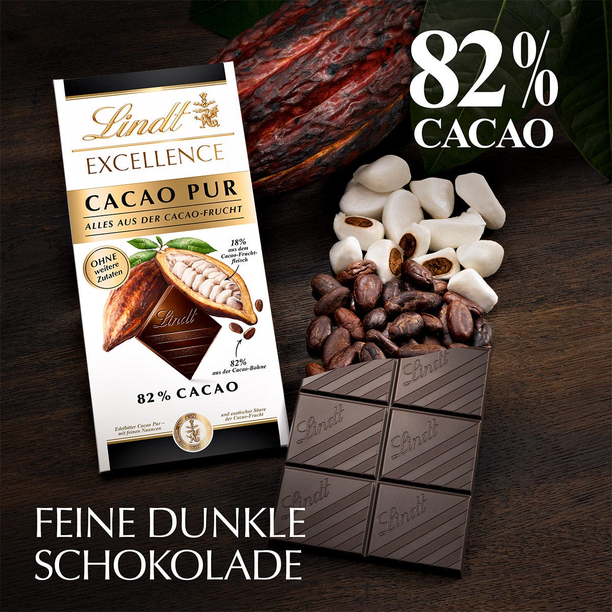 EXCELLENCE Cacao Pur, 80g
