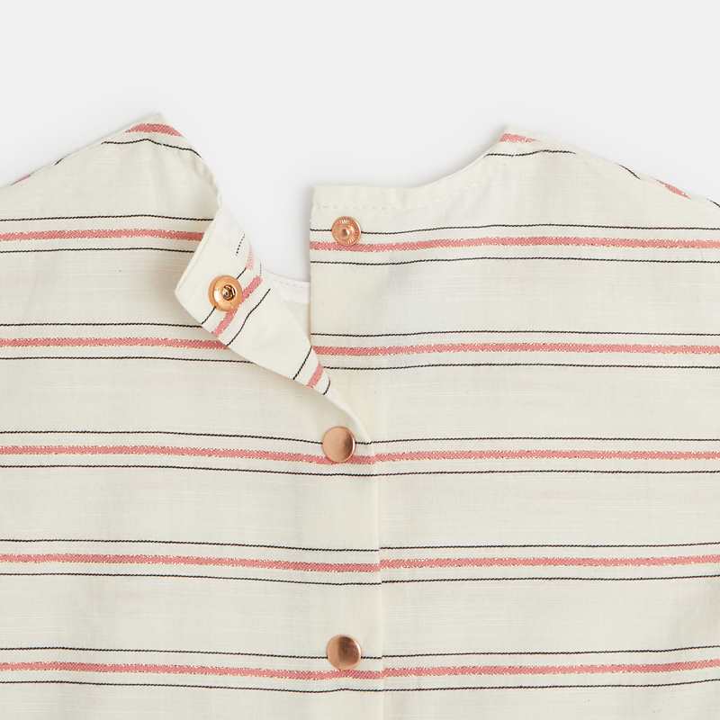 Robe bébé fille à rayures Absorba