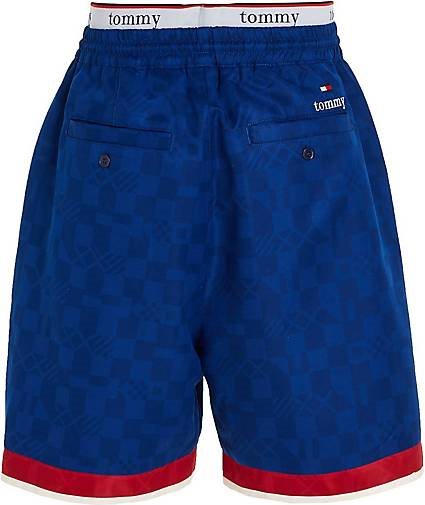 TOMMY-JEANS Herren Short TJCU FLAG
