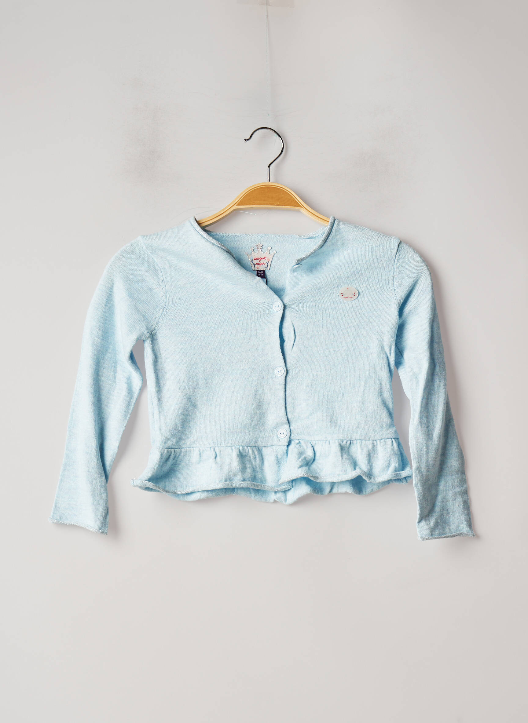 Sergent Major Cardigans Fille couleur bleu