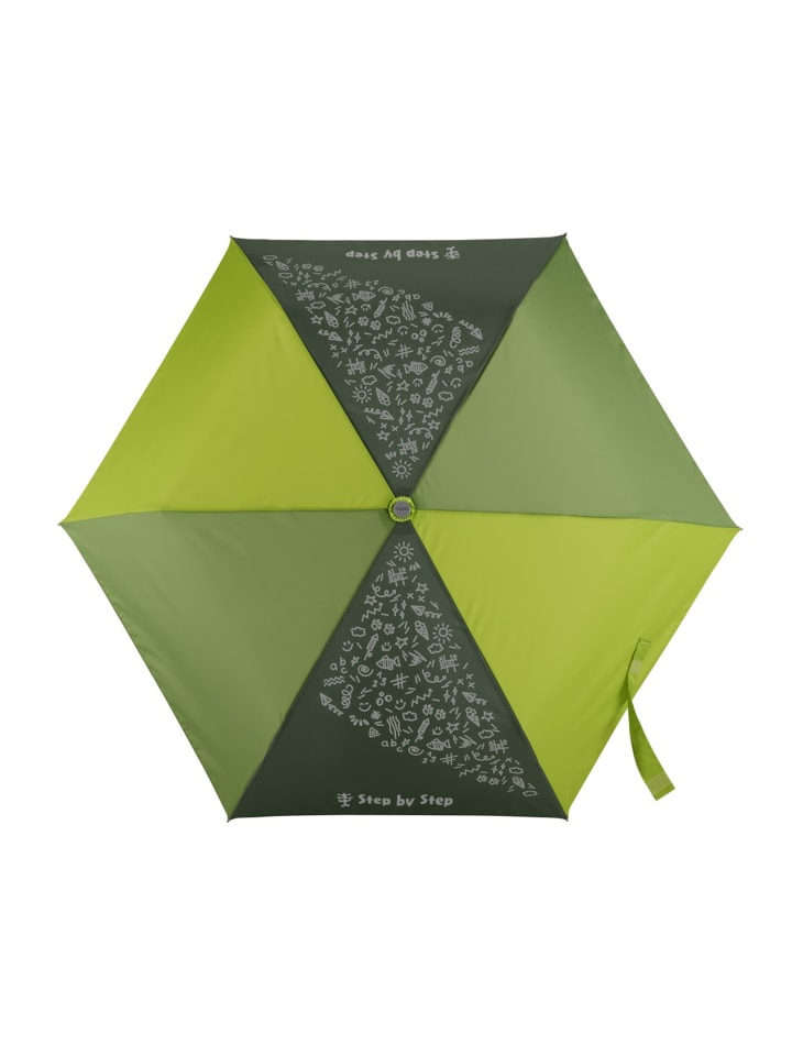 Step by Step Regenschirm Magic Rain EFFECT in Grün günstig kaufen Ø 100 cm