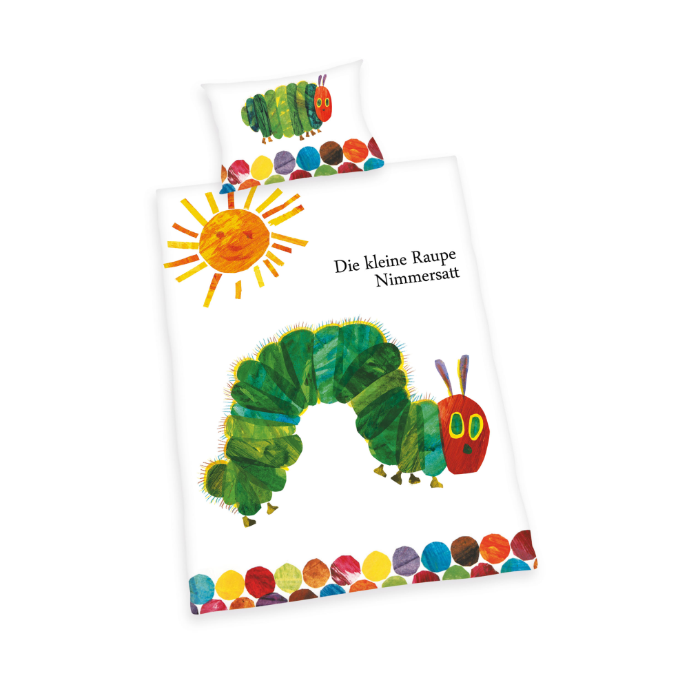 Bettwäsche Kleine Raupe Nimmersatt