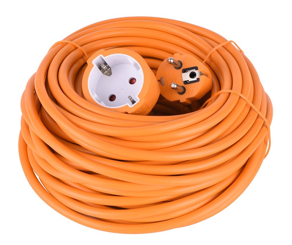 Relectric ELEC492213 Verlängerungskabel 20 Meter Orange 3 x 1,0 mm